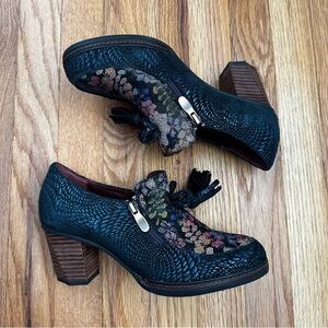 L'Artiste by Spring Step Madalena Ankle Leather Bootie Women’s Size 39